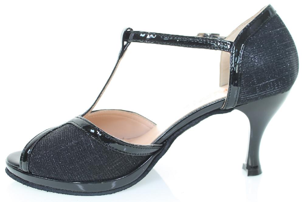 Soffice Sogno Sandalo da ballo in tessuto glitter Vendite Flash