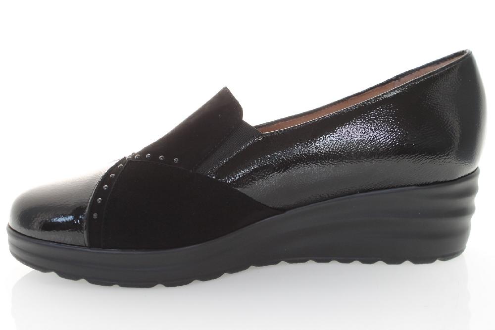 Soffice Sogno SLIP ON IN PELLE EFFETTO VERNICE Italia