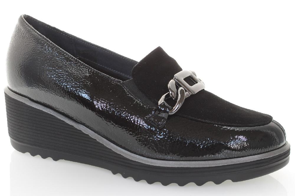 Soffice Sogno SCARPA ACCOLLATA IN PELLE VERNICE Promozione