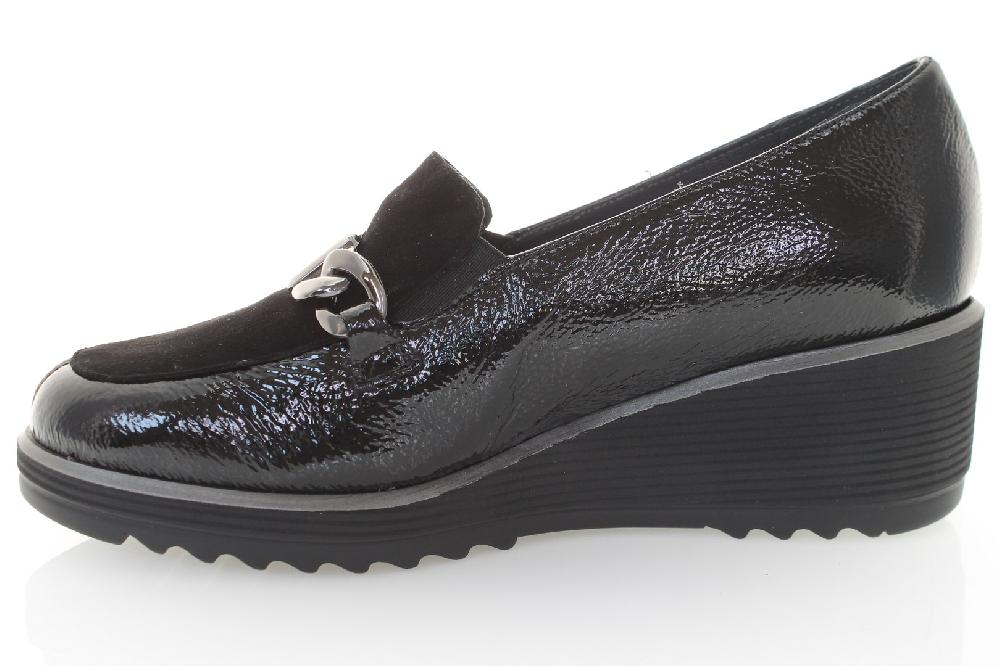 Soffice Sogno SCARPA ACCOLLATA IN PELLE VERNICE Promozione