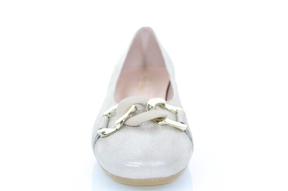 Soffice Sogno Ballerina in pelle con accessorio In Vendita