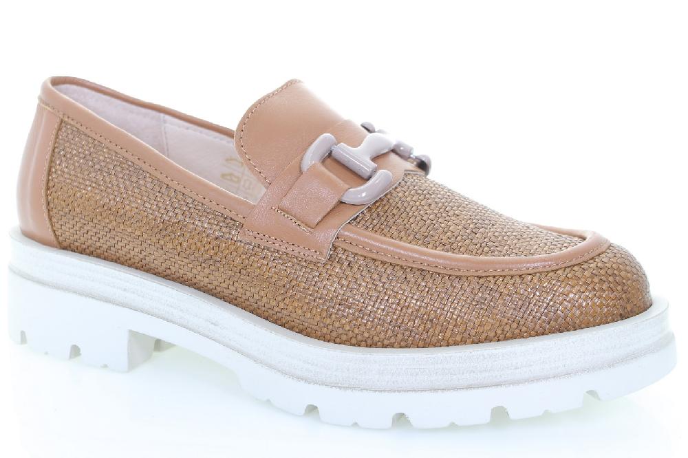 Soffice Sogno Mocassino in tessuto e pelle Offerte