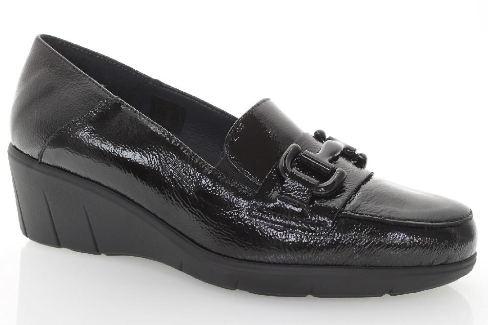 Soffice Sogno Slip on in pelle effetto vernice Promozione