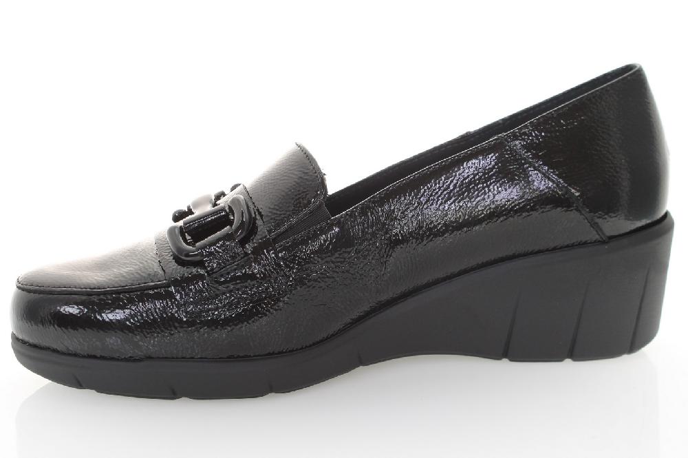Soffice Sogno Slip on in pelle effetto vernice Promozione