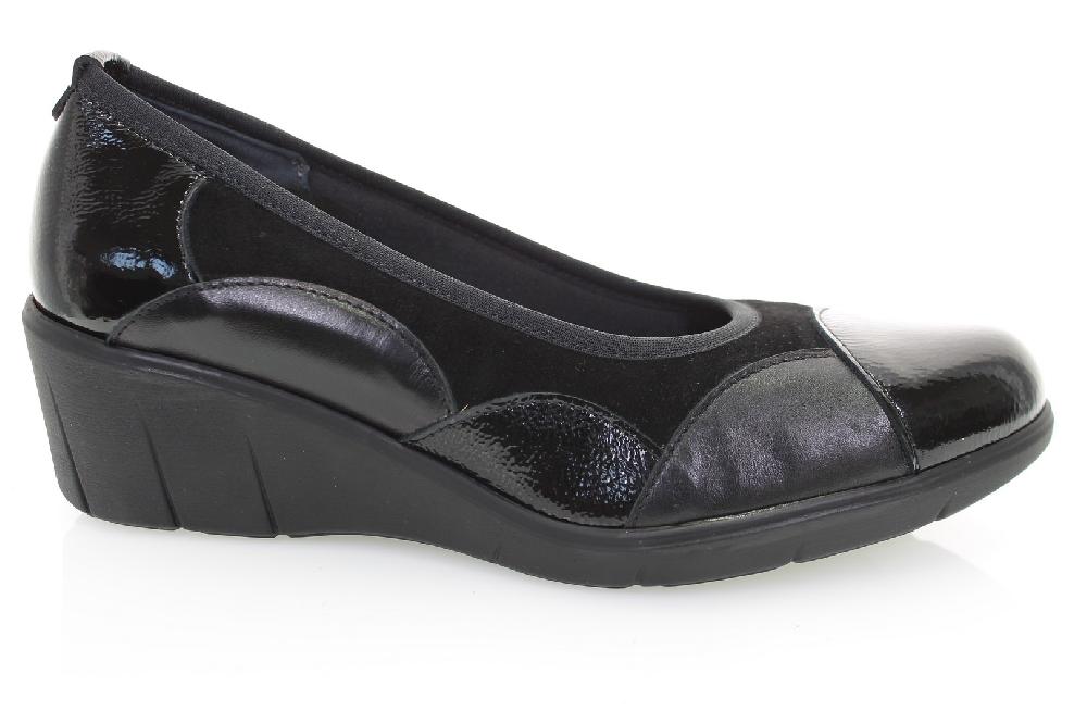 Soffice Sogno Scarpa in pelle con bordo elastico In Linea