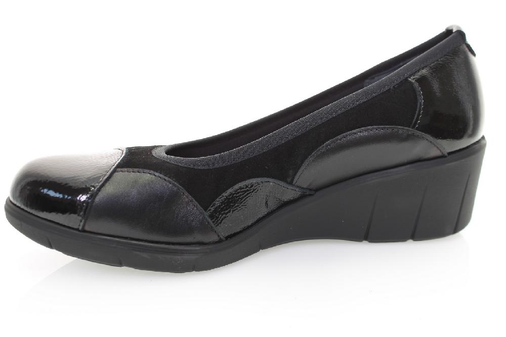 Soffice Sogno Scarpa in pelle con bordo elastico In Linea