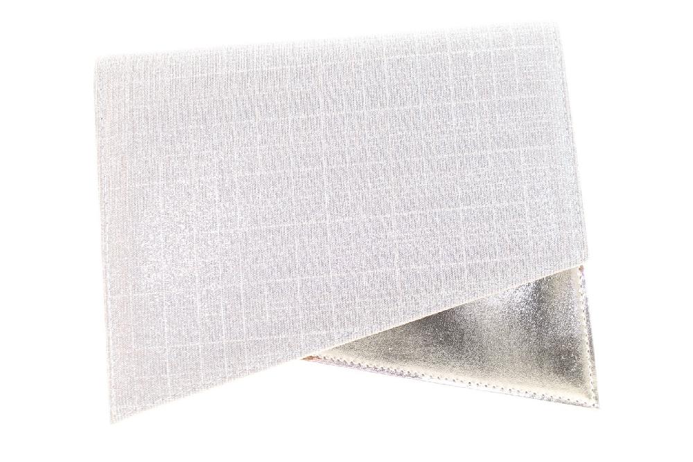 Soffice Sogno Pochette in tessuto effetto glitter Outlet