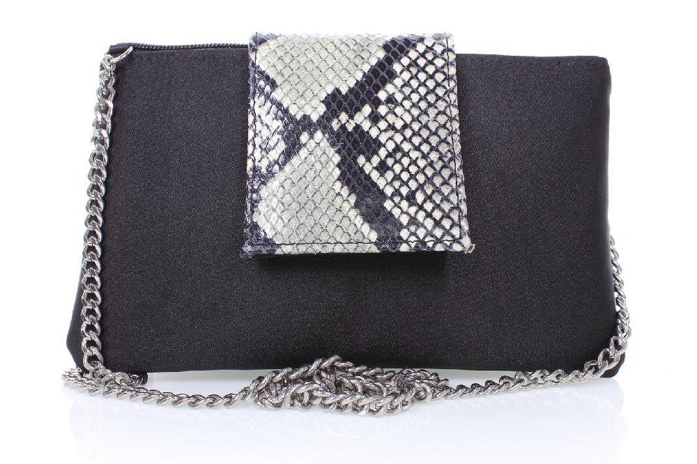 Soffice Sogno Pochette in raso in pelle stampata Qualità