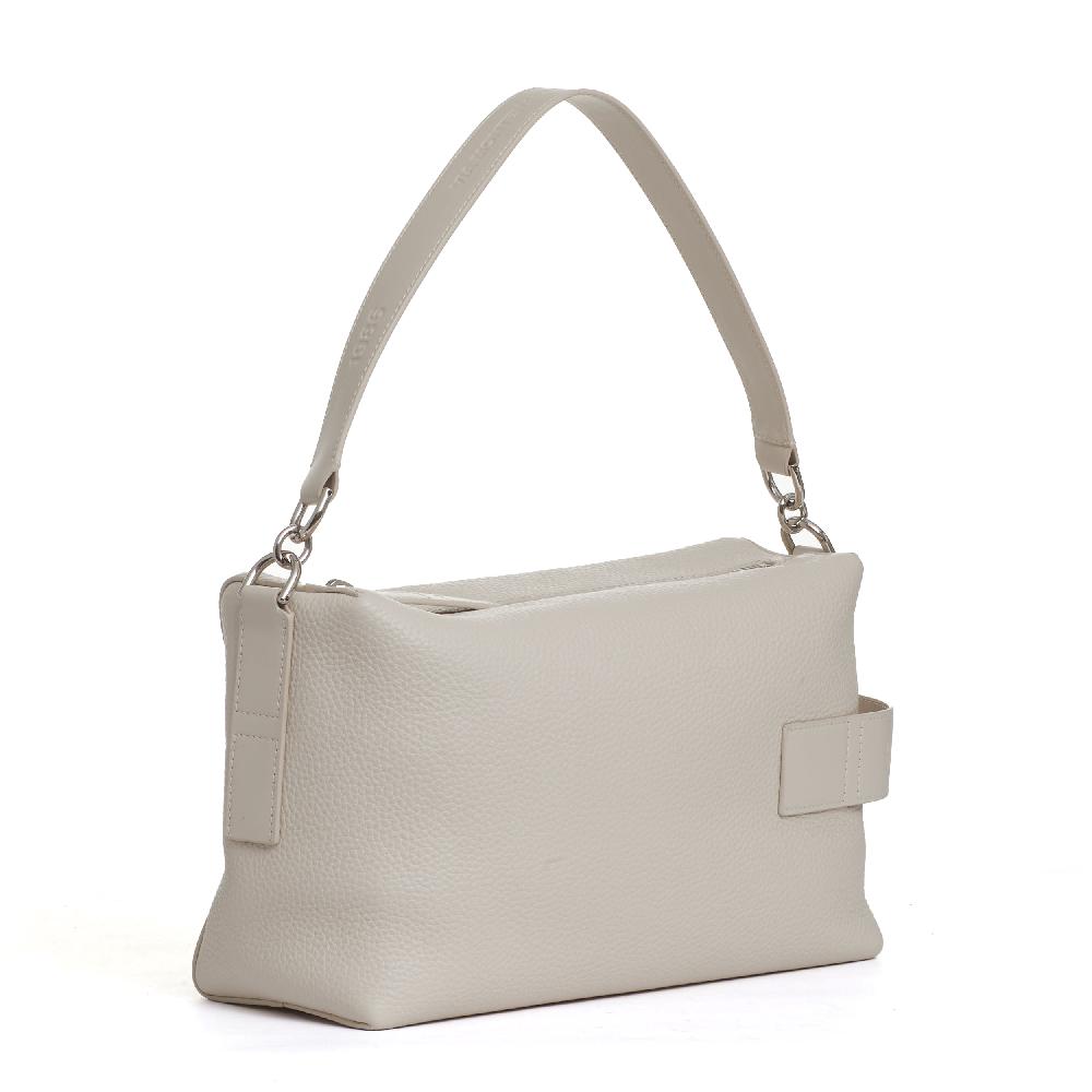 Sorelle Perego bauletto script pelle panna In Saldo