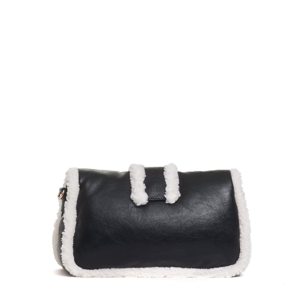 Sorelle Perego borsa orsetto ecomontone nero Italia