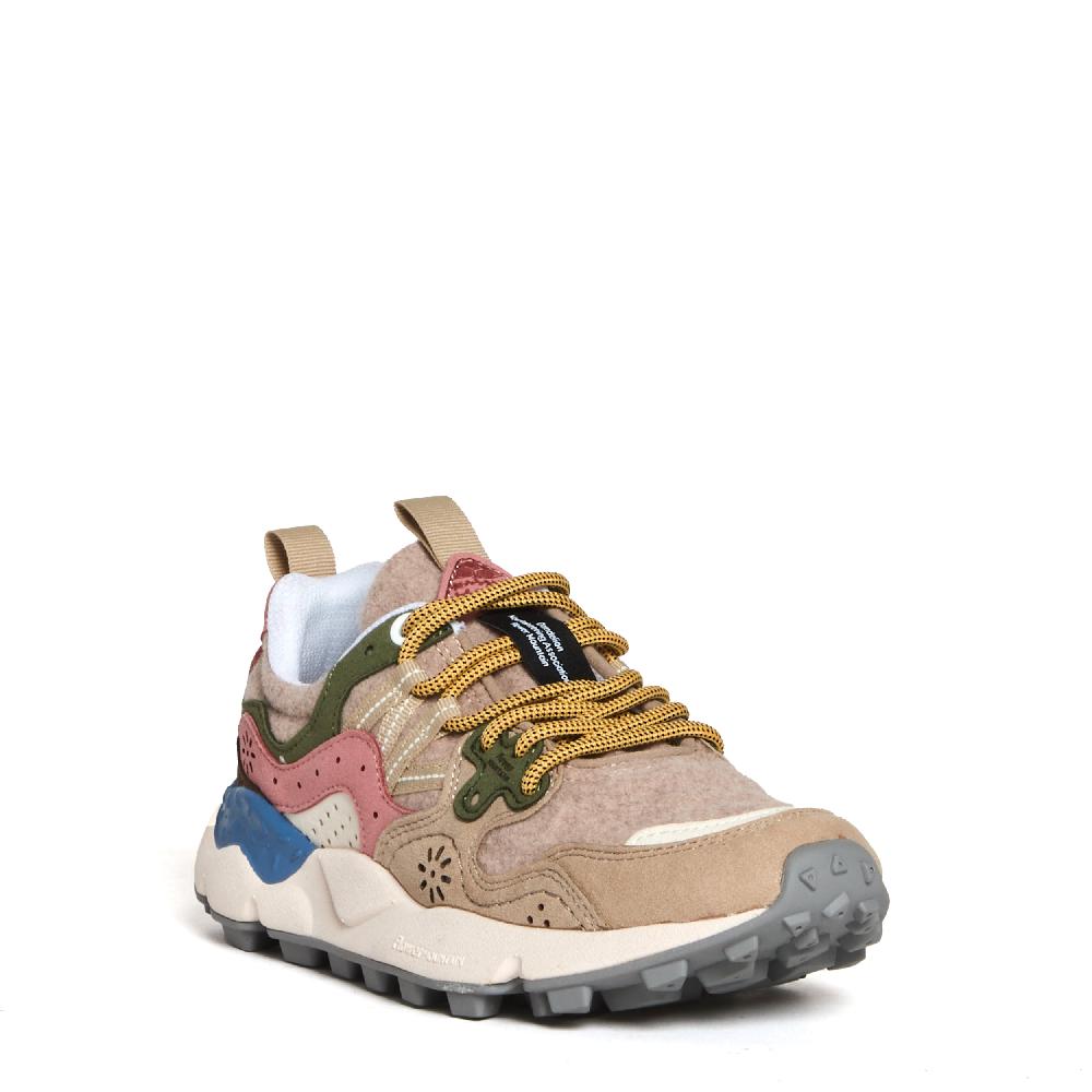 Sorelle Perego sneakers beige verde e rosa Spedizione Gratuita
