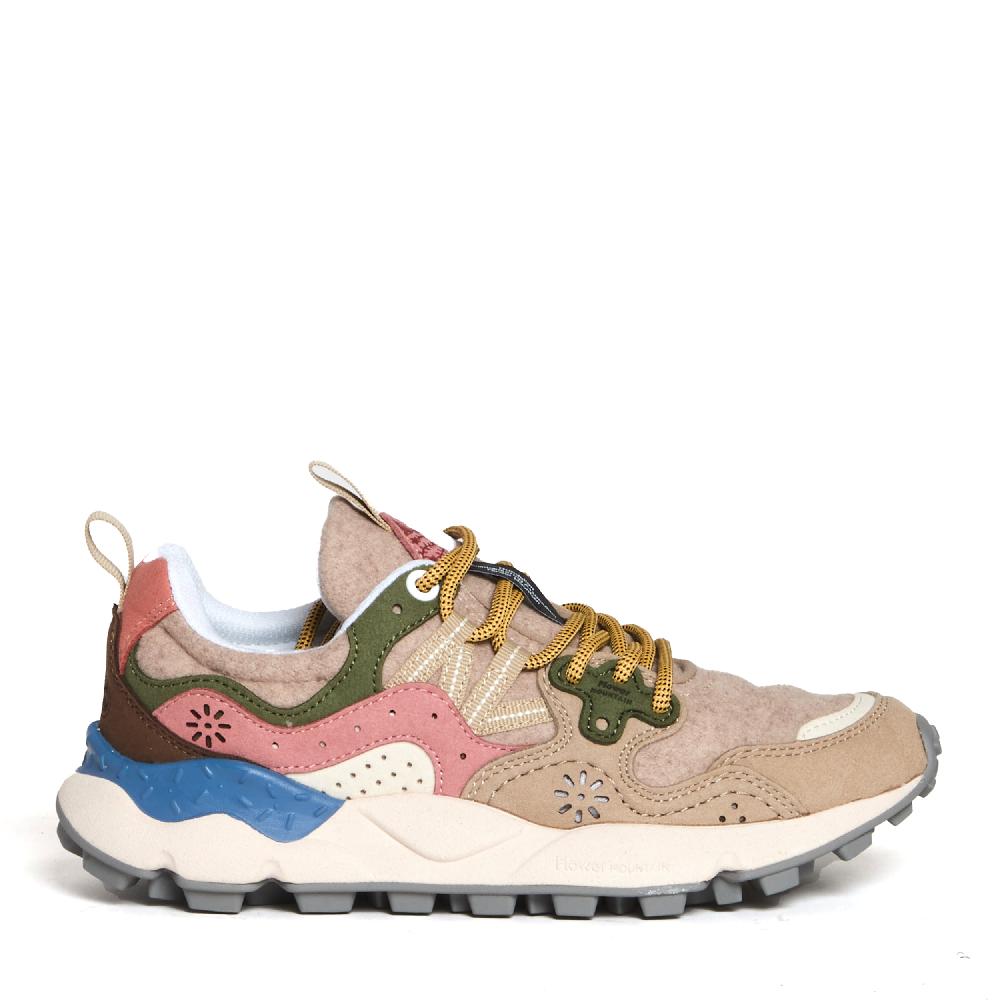 Sorelle Perego sneakers beige verde e rosa Spedizione Gratuita