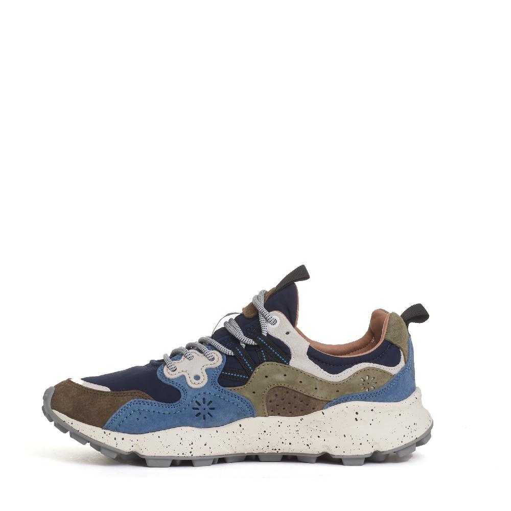 Sorelle Perego sneakers azzurra verde e grigia In Vendita