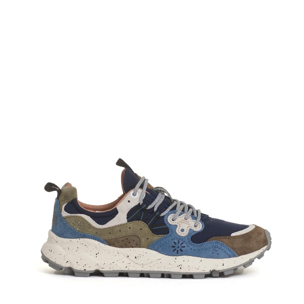 Sorelle Perego sneakers azzurra verde e grigia In Vendita