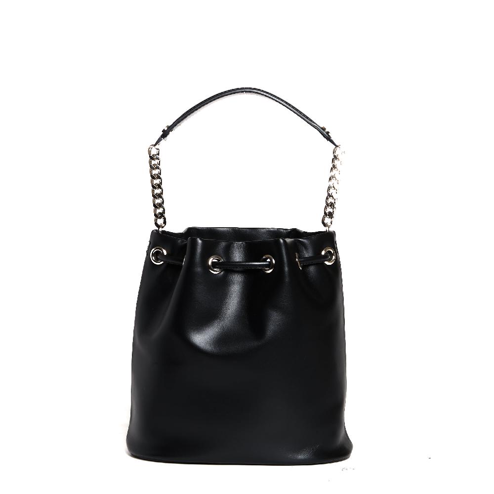 Sorelle Perego secchiello mini pelle nero Offerte