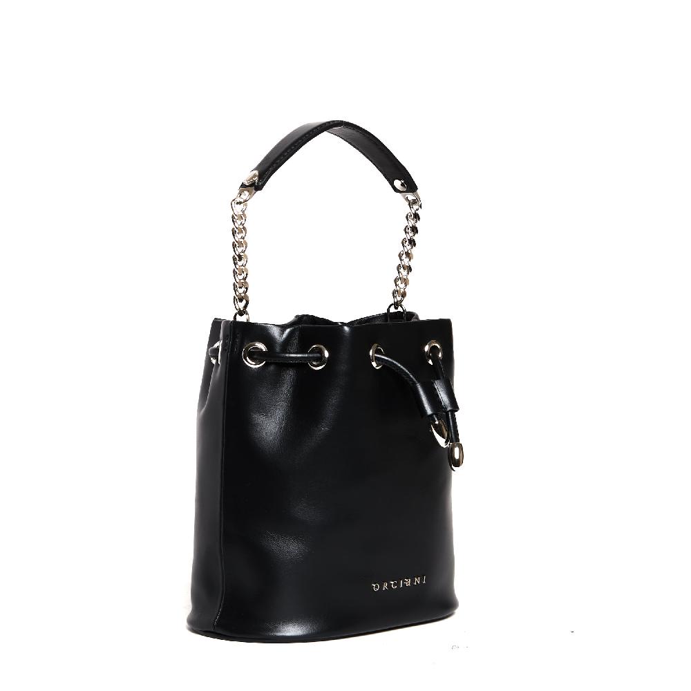 Sorelle Perego secchiello mini pelle nero Offerte