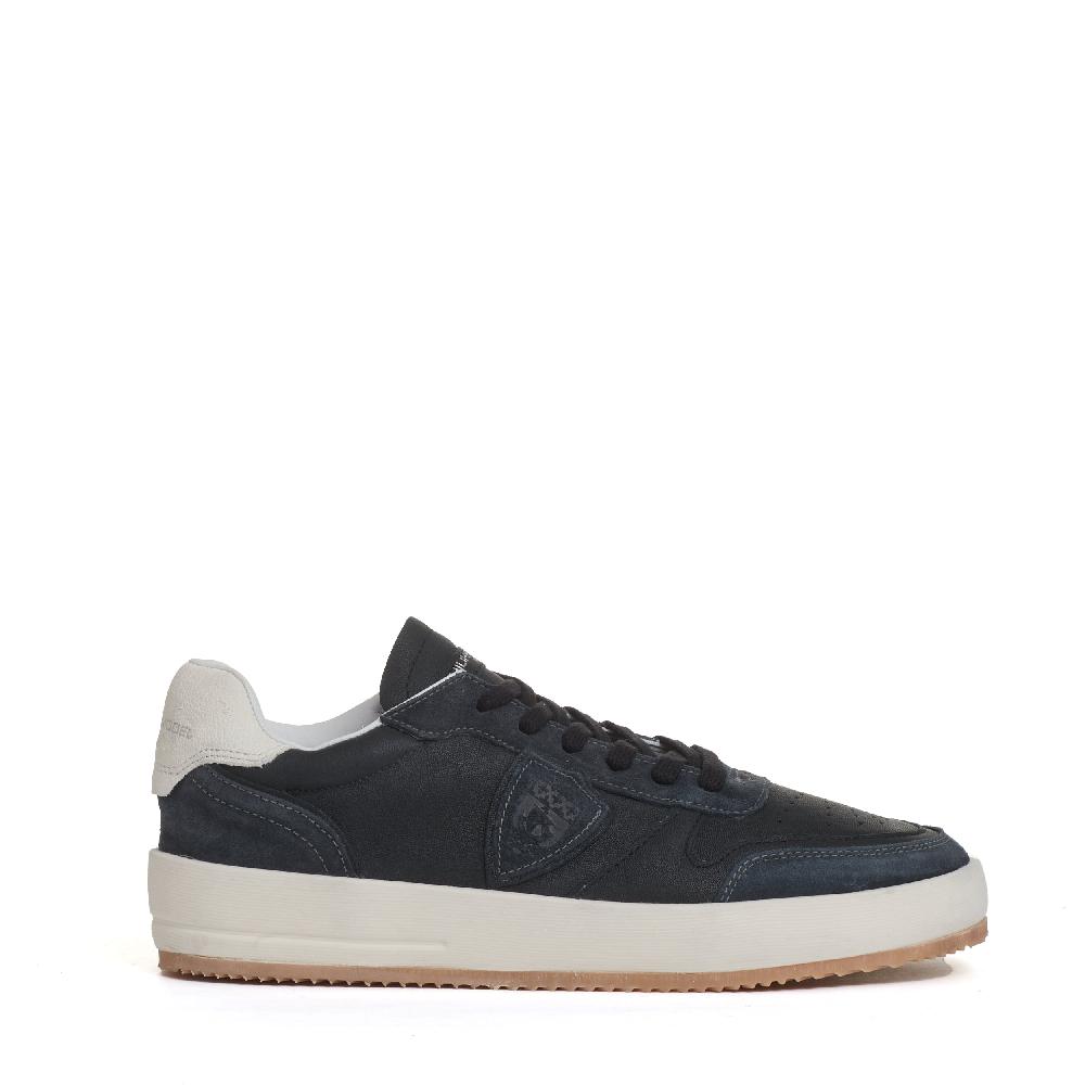 Sorelle Perego sneakers Nice pelle camoscio nero In Linea