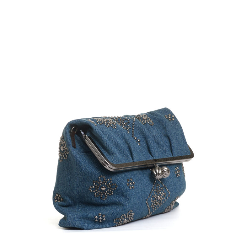 Sorelle Perego borsa in jeans tasca Promozione
