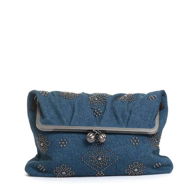 Sorelle Perego borsa in jeans tasca Promozione