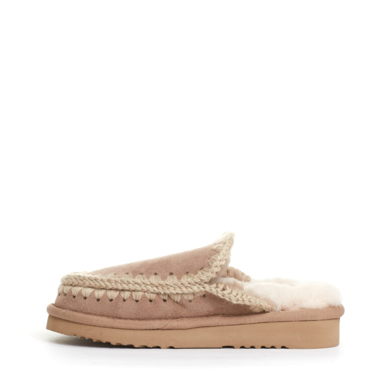 Sorelle Perego eskimo ciabatta camoscio beige Convenienza