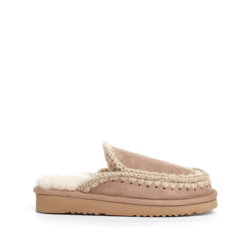 Sorelle Perego eskimo ciabatta camoscio beige Convenienza