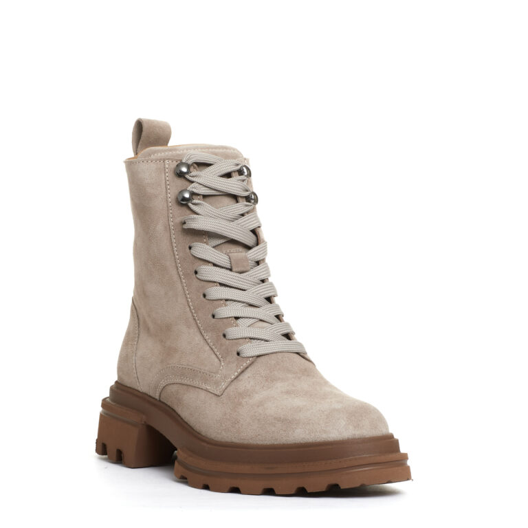 Sorelle Perego anfibio camoscio beige Novità