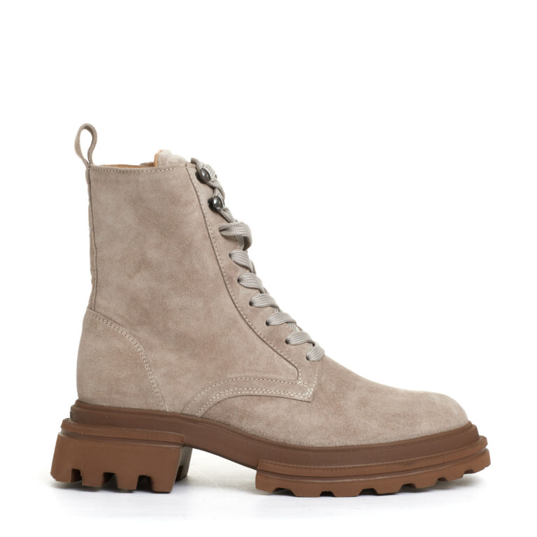 Sorelle Perego anfibio camoscio beige Novità
