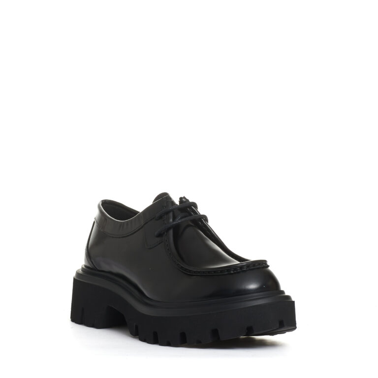 Sorelle Perego norvegese pelle nera Saldi