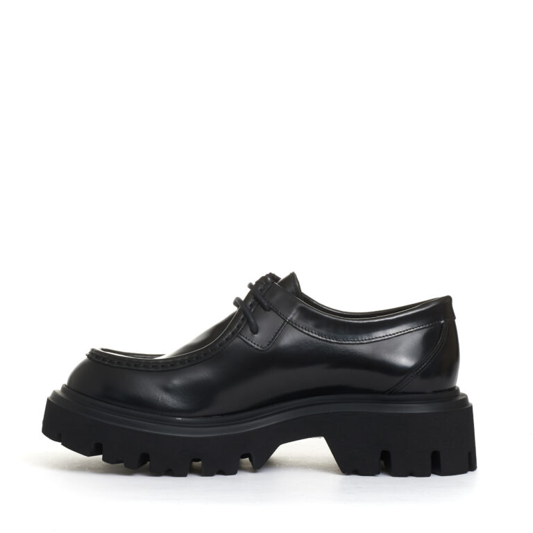 Sorelle Perego norvegese pelle nera Saldi