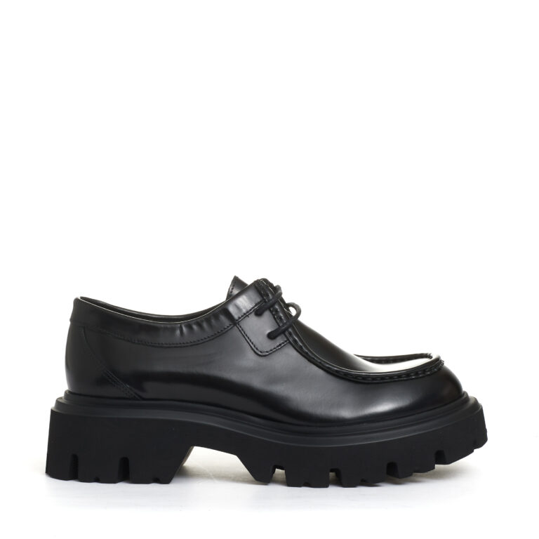 Sorelle Perego norvegese pelle nera Saldi