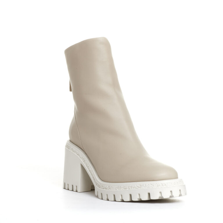 Sorelle Perego stivaletto panna tacco 80 mm Vendita Calda