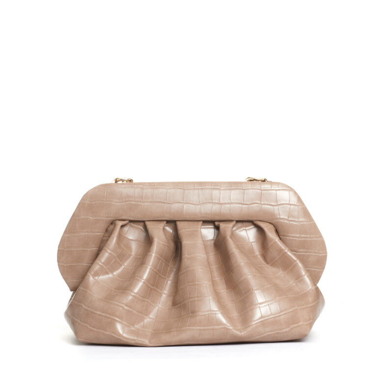 Sorelle Perego clutch stampa cocco beige Novità