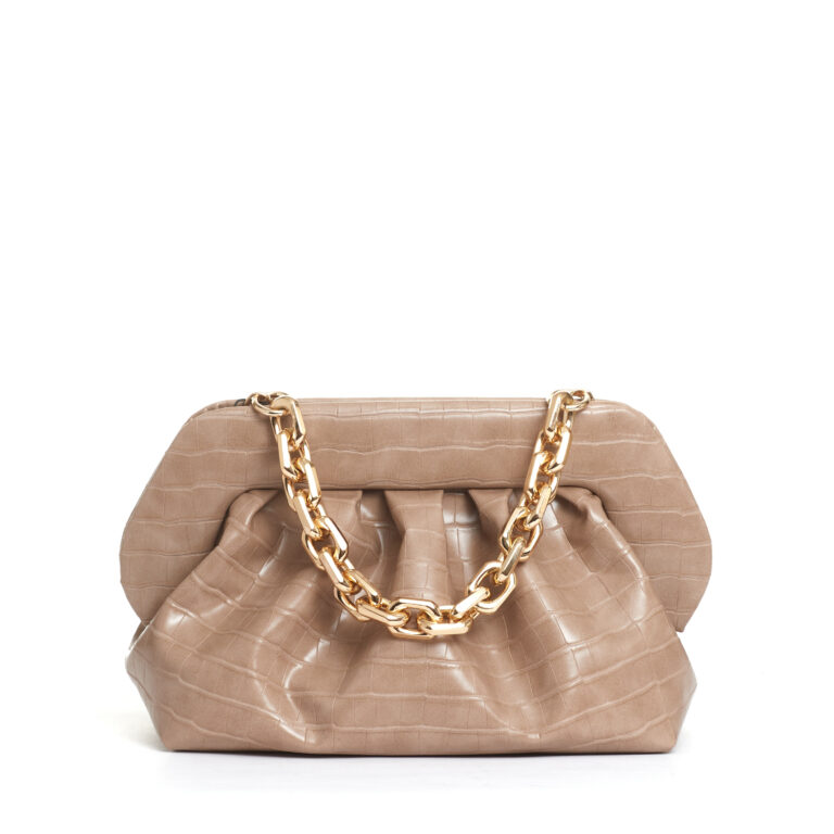 Sorelle Perego clutch stampa cocco beige Novità