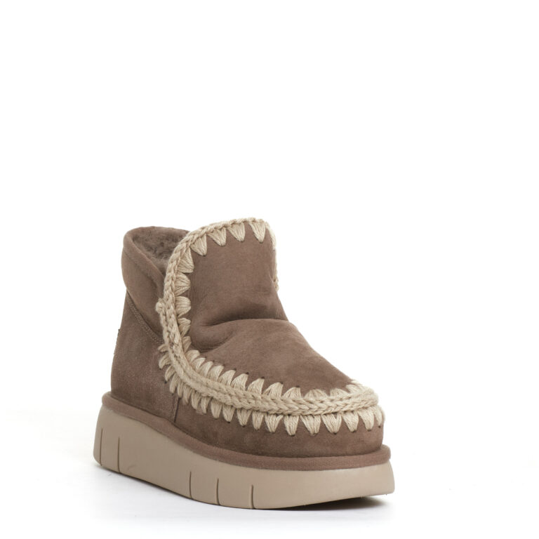 Sorelle Perego boot eskimo bounce camoscio grigio Presa