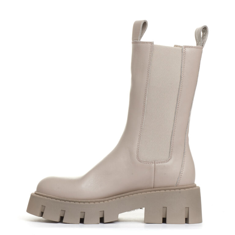 Sorelle Perego chelsea boot fondo carroramato pelle beige I Più Venduti
