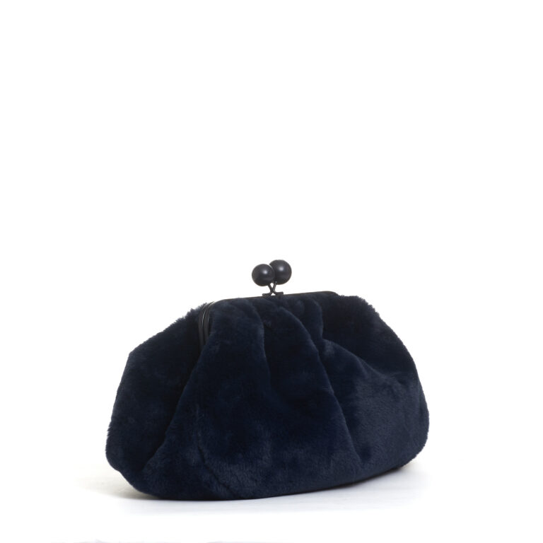 Sorelle Perego pasticcino ecopelo blu Negozio
