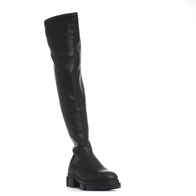 Sorelle Perego stivale sopraginocchio elasticiazzato nero In Saldo