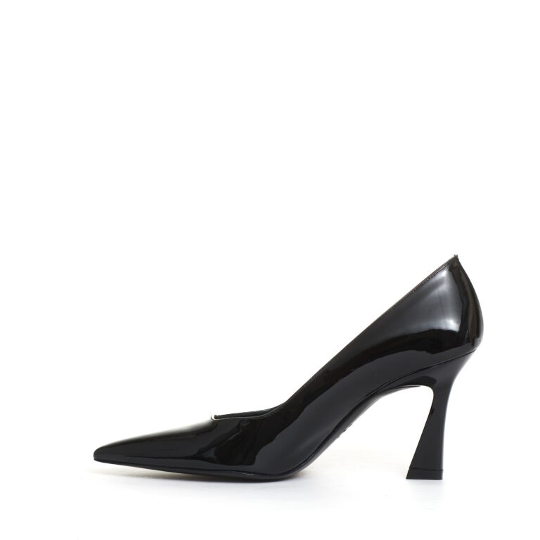 Sorelle Perego pump vernice black tacco 85 mm Vendite Flash