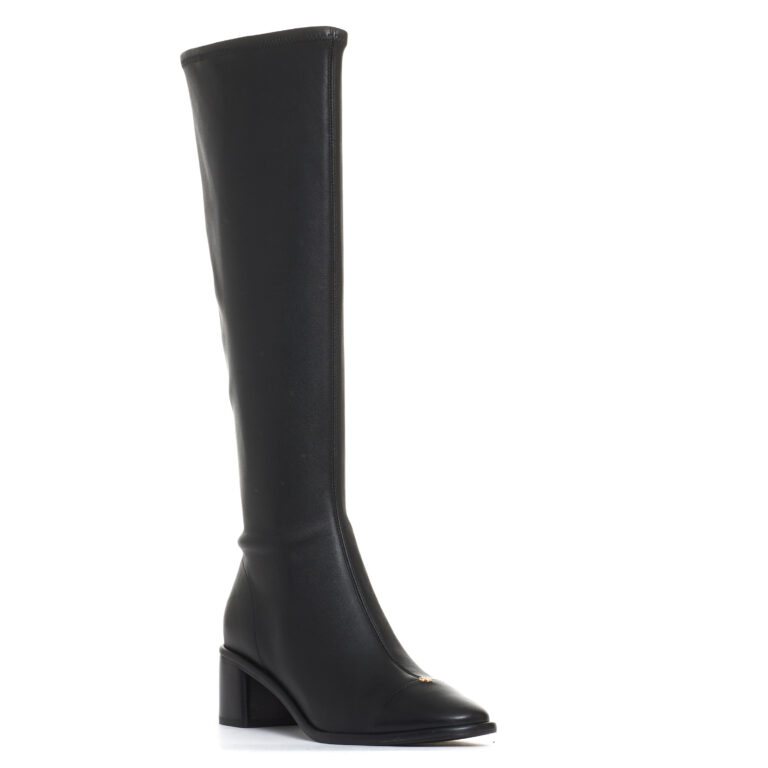 Sorelle Perego stivale elasticizzato nero tacco 50 mm Spedizione Gratuita