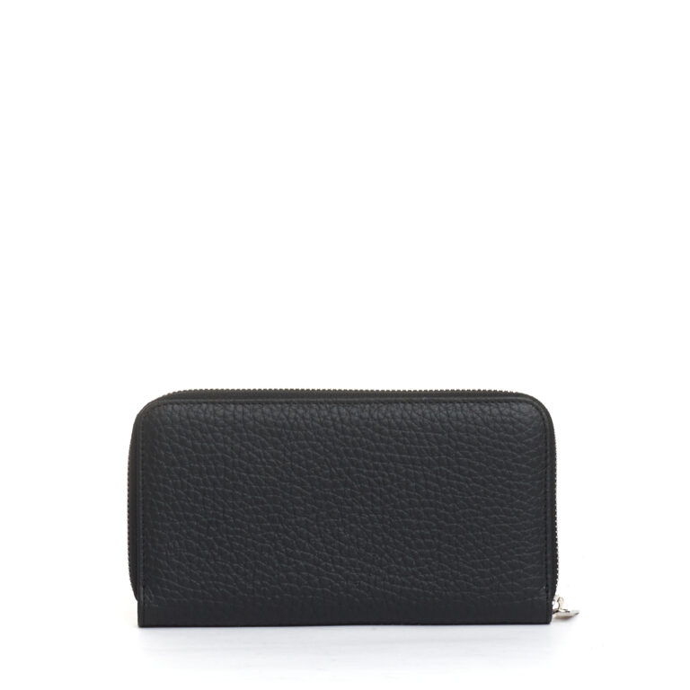 Sorelle Perego portafoglio zip around nero Soddisfazione Garantita