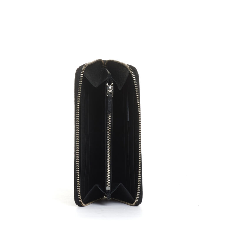 Sorelle Perego portafoglio zip around nero Soddisfazione Garantita