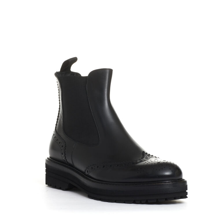 Sorelle Perego beatles inglese pelle nera Fino Al -60%