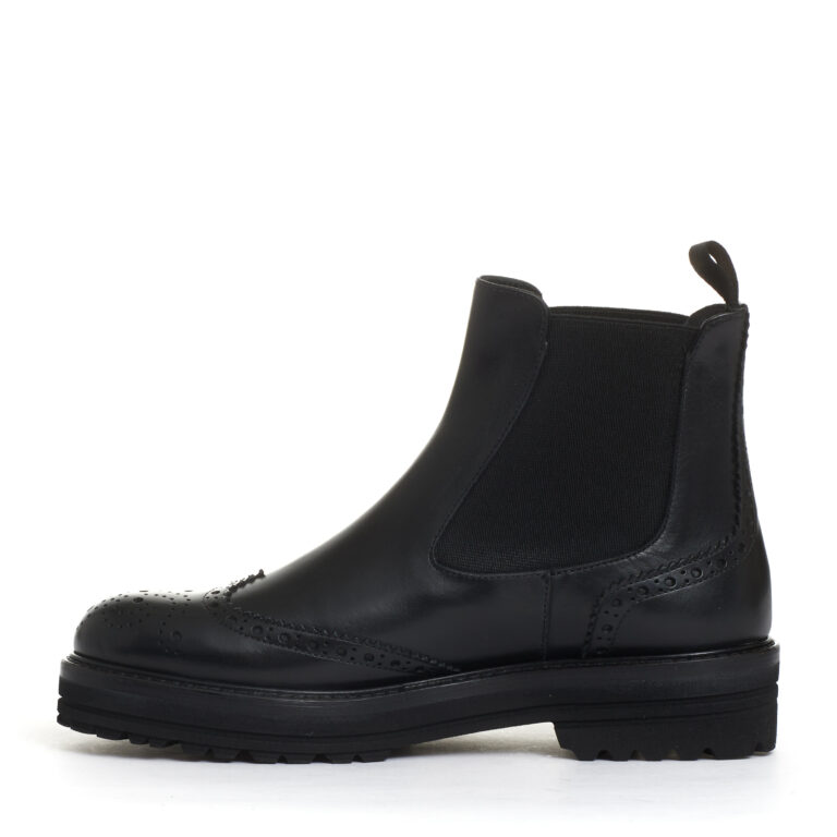 Sorelle Perego beatles inglese pelle nera Fino Al -60%