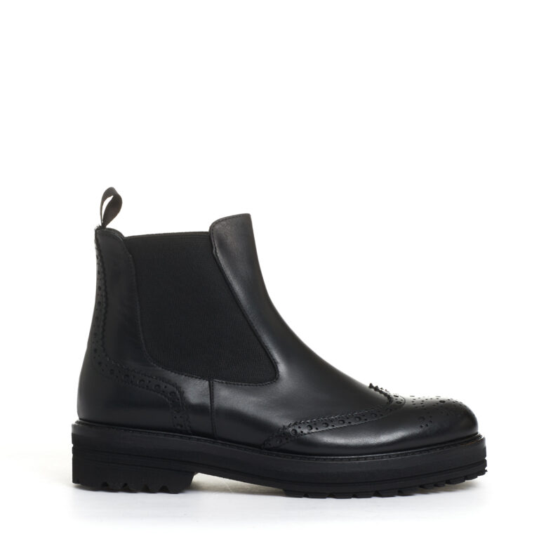 Sorelle Perego beatles inglese pelle nera Fino Al -60%