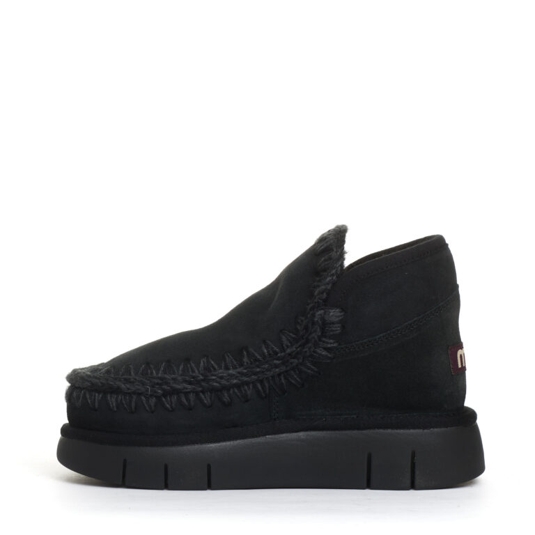 Sorelle Perego boot eskimo bounce camoscio nero Presa