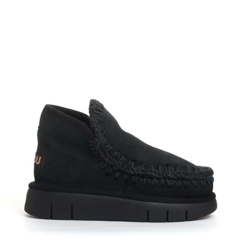 Sorelle Perego boot eskimo bounce camoscio nero Presa