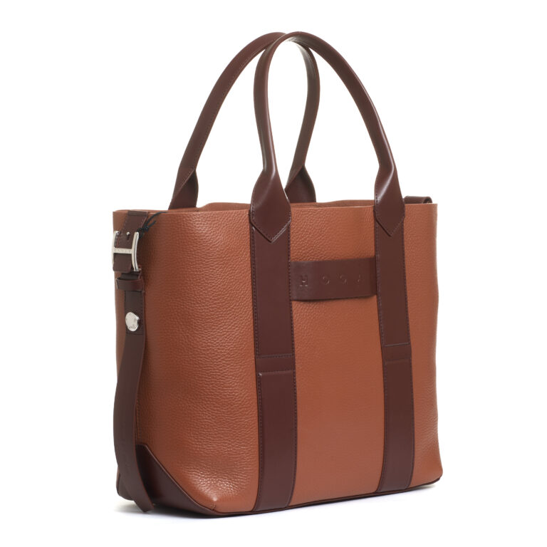 Sorelle Perego shopping media pelle cuoio Hotsell