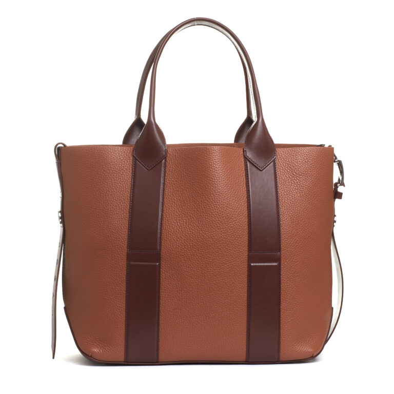 Sorelle Perego shopping media pelle cuoio Hotsell