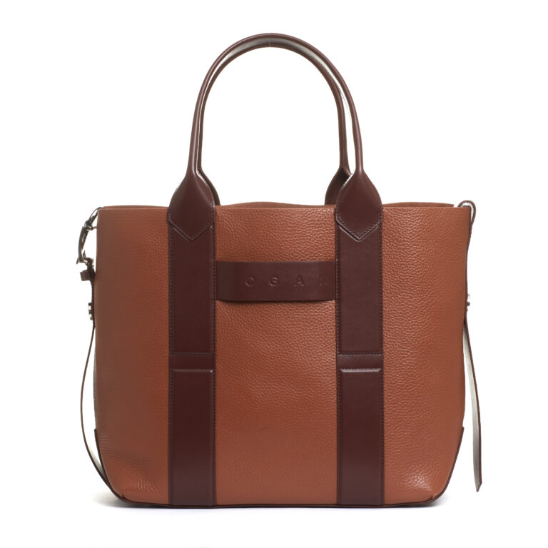 Sorelle Perego shopping media pelle cuoio Hotsell