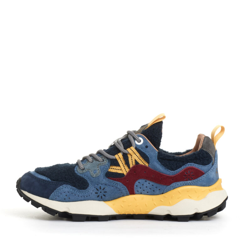 Sorelle Perego sneakers suede azzurro e bordeaux pelo blu Saldi Di Fabbrica